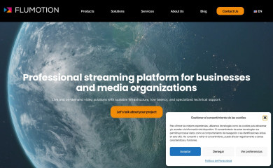 flumotion.com screenshot