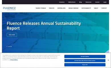 fluenceenergy.com screenshot