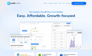 fluentforms.com screenshot