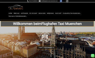 flughafen-taxi-muenchen.com screenshot
