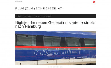 flugschreiber.at screenshot