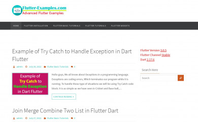 flutter-examples.com screenshot