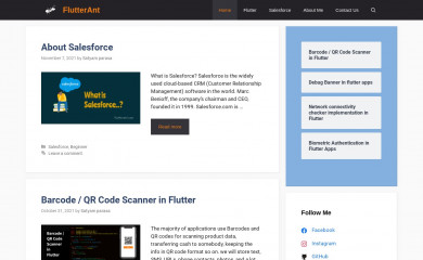 flutterant.com screenshot