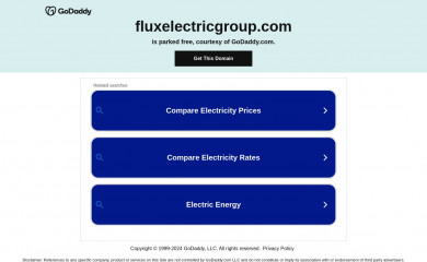 fluxelectricgroup.com screenshot