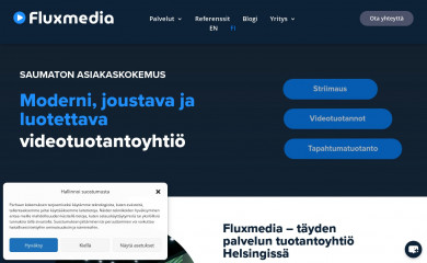 fluxmedia.fi screenshot