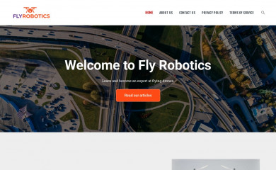 fly-robotics.com screenshot