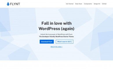 https://www.flyntwp.com/ screenshot