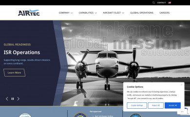 flyairtec.com screenshot
