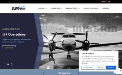 flyairtec.com screenshot