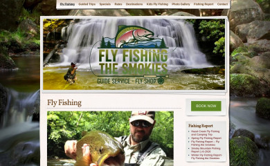 flyfishingthesmokies.net screenshot