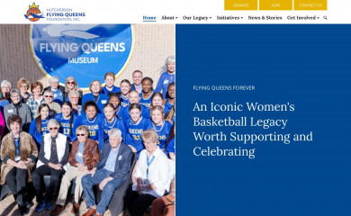 flyingqueensfoundation.com screenshot
