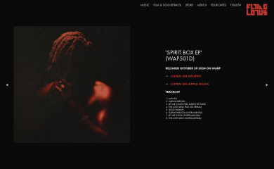 flying-lotus.com screenshot