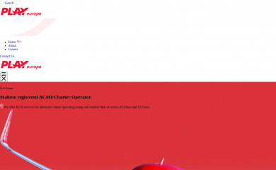 flyplayeurope.com screenshot
