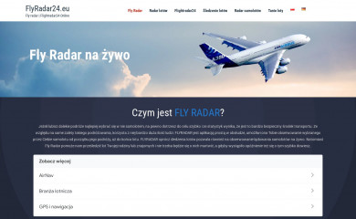 flyradar24.eu screenshot