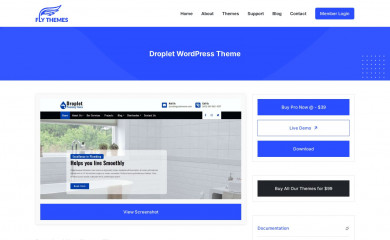 https://flythemes.net/wordpress-themes/droplet-wordpress-theme/ screenshot
