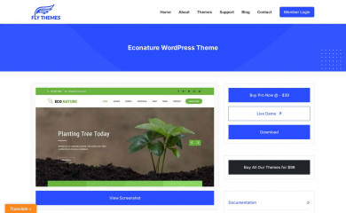 https://flythemes.net/wordpress-themes/free-nature-wordpress-theme/ screenshot