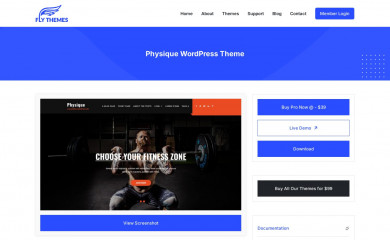 Physique screenshot