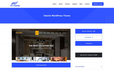 https://flythemes.net/wordpress-themes/free-interior-wordpress-theme/ screenshot