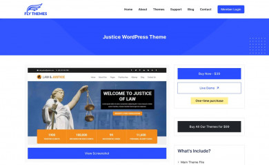 https://flythemes.net/wordpress-themes/justice-wordpress-theme/ screenshot