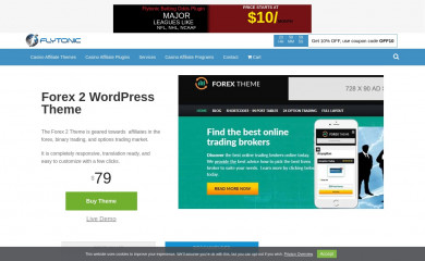 Forex II Theme screenshot