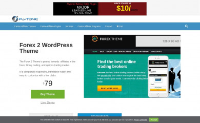Forex II Theme screenshot
