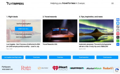 flytrippers.com screenshot