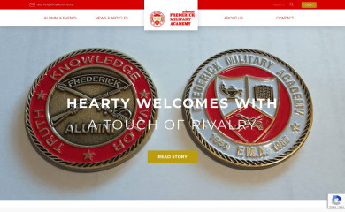 fmaalumni.org screenshot