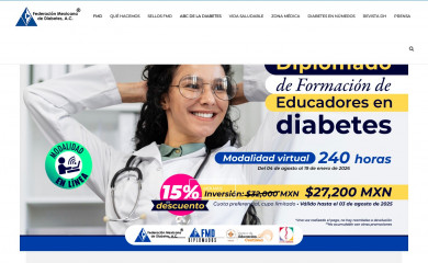 fmdiabetes.org screenshot