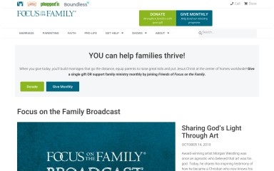 http://focusonthefamily.com screenshot