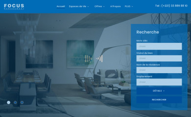 focusmanagement.sn screenshot