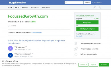 focussedgrowth.com screenshot
