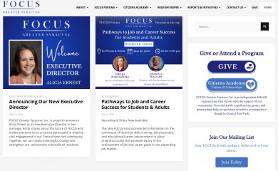 focussyracuse.org screenshot