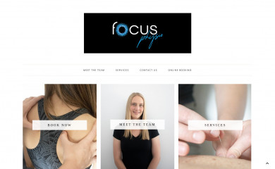 focusphysiocanberra.com.au screenshot