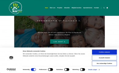 foerderverein-stplacida.de screenshot