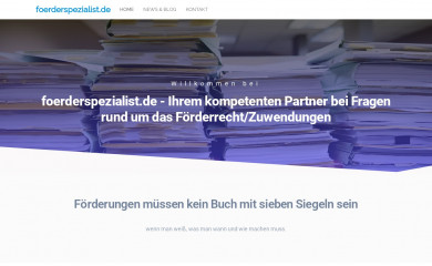 foerderspezialist.de screenshot