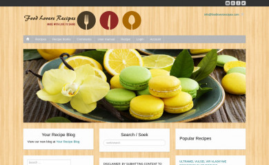 foodloversrecipes.com screenshot