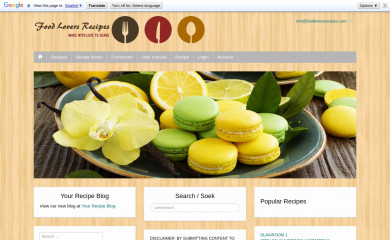 foodloversrecipes.com screenshot