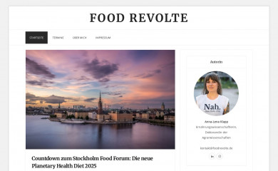 foodrevolte.de screenshot