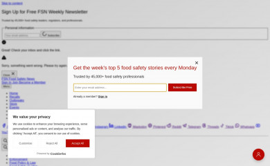 foodsafetynews.com screenshot