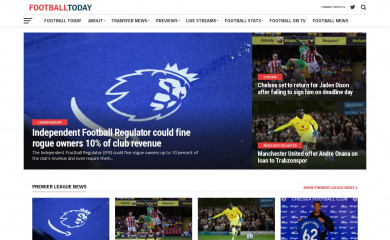 footballtoday.com screenshot