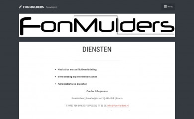 fonmulders.nl screenshot