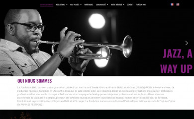 fondationhaitijazz.org screenshot