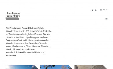 fondazionebick.ch screenshot