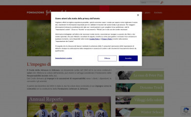 fondazionejnj.it screenshot