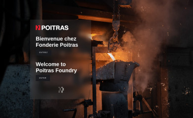 fonderiepoitras.com screenshot