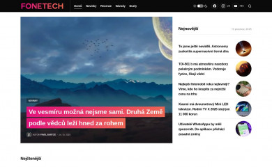 fonetech.cz screenshot