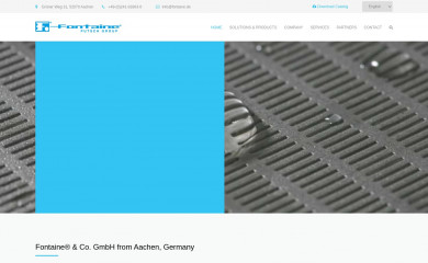 fontaine.de screenshot