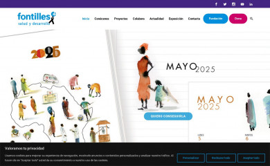 fontilles.org screenshot