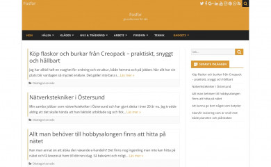 fosfor.se screenshot