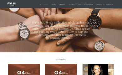 fossilgroup.com screenshot